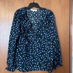 Loft long sleeve blouse